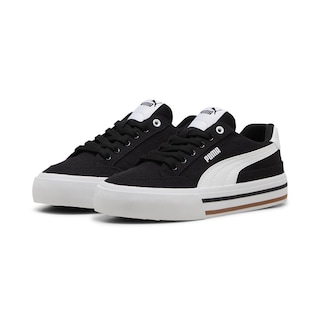 Foto 3 | Foto 3 | Tenis Puma Court Classic Vulc Formstrip Jr Para Niña Negro