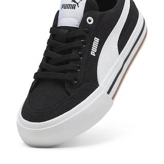 Foto 4 | Foto 4 | Tenis Puma Court Classic Vulc Formstrip Jr Para Niña Negro