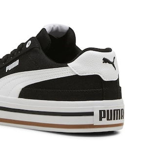 Foto 5 | Foto 5 | Tenis Puma Court Classic Vulc Formstrip Jr Para Niña Negro