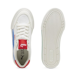 Foto 5 | Foto 5 | Tenis Puma Court Classic Vulc Formstrip Jr Para Niña Azul Cielo