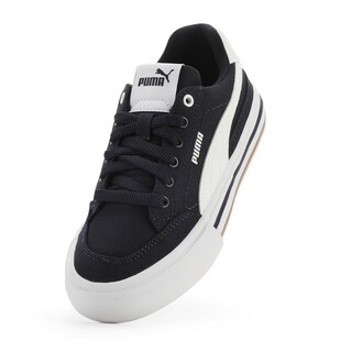 Foto 4 | Foto 4 | Tenis Puma Court Classic Vulc Formstrip Jr Para Niña Negro