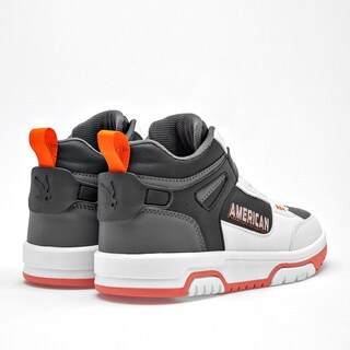 Foto 4 | Foto 4 | American Fire Tenis Urbano Para Joven Blanco Negro Gris