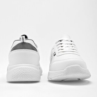 Foto 4 | Foto 4 | Yuyin Tenis Urbano Para Joven Blanco Gris