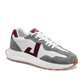 Foto 1 | Foto 1 | Apoort Tenis Urbano Para Joven Blanco Gris Vino