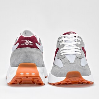 Foto 4 | Foto 4 | Apoort Tenis Urbano Para Joven Blanco Gris Vino