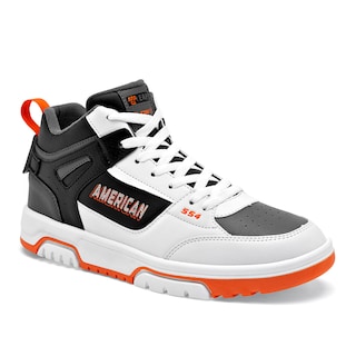 Foto 1 | Foto 1 | American Fire Tenis Urbano Para Joven Blanco Negro Gris