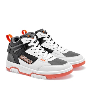 Foto 2 | Foto 2 | American Fire Tenis Urbano Para Joven Blanco Negro Gris