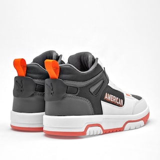 Foto 4 | Foto 4 | American Fire Tenis Urbano Para Joven Blanco Negro Gris