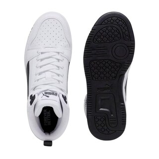 Foto 3 | Foto 3 | Tenis Puma Rebound V6 Mid Jr Unisex Blancos