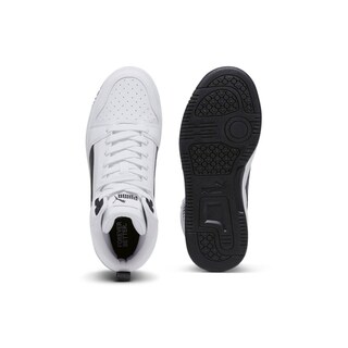 Foto 6 | Foto 6 | Tenis Puma Rebound V6 Mid Jr Unisex Blancos