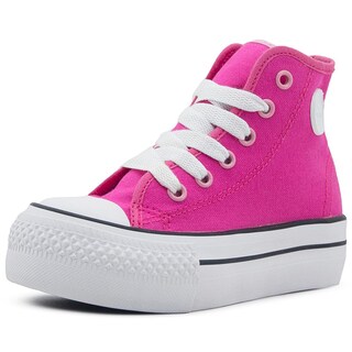 Foto 1 | Foto 1 | Tenis Plataforma Mama Hija Rocco Bubble Gummers Lona Fiusha Fucsia