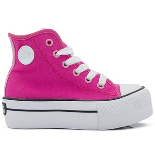 Foto 3 | Foto 3 | Tenis Plataforma Mama Hija Rocco Bubble Gummers Lona Fiusha Fucsia
