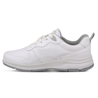 Foto 3 | Foto 3 | Tenis Deportivo De Piel Escolar Dominiq 2923 Color Blanco/gris Unisex