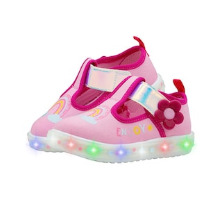 Foto 7 | Foto 7 | Tenis Niña Bubble Gummers Con Luces Contactel Ultra Ligeros Rosa