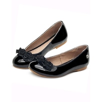 Balerina Escolar Piel Karsten Para Niña Graduación Salidas Negro