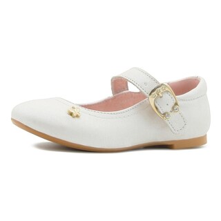 Foto 4 | Foto 4 | Balerina Piel Para Niña Chabelo Broche Color Hueso 15-17 Beige
