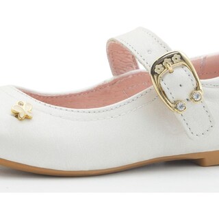 Foto 6 | Foto 6 | Balerina Piel Para Niña Chabelo Broche Color Hueso 15-17 Beige