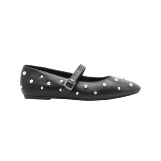 Foto 3 | Foto 3 | Balerina Flat Para Mujer Salamandra  Color Negro 22-26 Negro