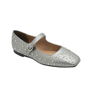 Foto 1 | Foto 1 | Flat Balerina Para Mujer Salamandra Color Plomo 22-26 Gris Oscuro
