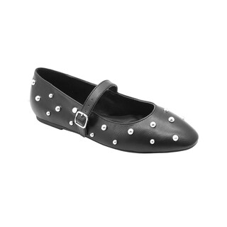Foto 1 | Foto 1 | Balerina Flat Para Mujer Salamandra Color Negro 22-26 Negro