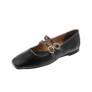 Foto 4 | Foto 4 | Flat Balerina Para Mujer Salamandra  Color Negro 22-26 Negro