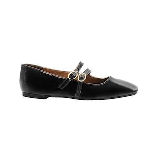 Foto 3 | Foto 3 | Flat Balerina Para Mujer Salamandra Color Negro 22-26 Negro