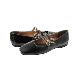 Foto 5 | Foto 5 | Flat Balerina Para Mujer Salamandra Color Negro 22-26 Negro