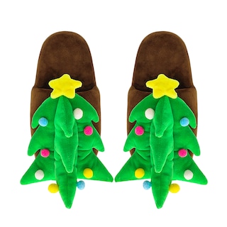 Foto 2 | Foto 2 | Pantuflas Navideñas 3d Arbolito De Navidad