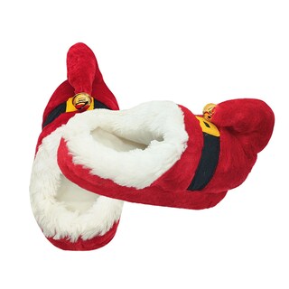 Foto 4 | Foto 4 | Pantuflas Navideñas 3d Santa Claus Bota