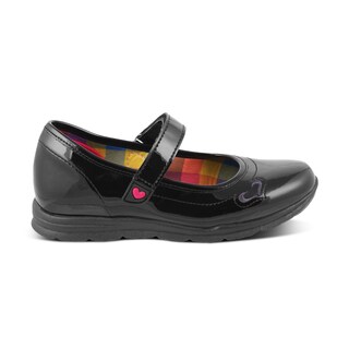 Foto 2 | Foto 2 | Zapato Escolar Nick & Wick 5145 color Charol Negro para Niña