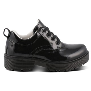 Foto 2 | Foto 2 | Zapatos Escolares de Charol Dominiq Negros para Niña