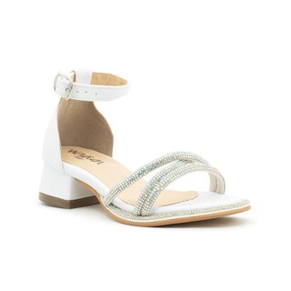 Foto 4 | Foto 4 | Zapatilla Para Niña Con Pedrería Graduación Formal Blanco Blanco