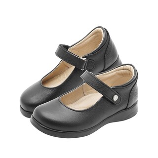 Foto 6 | Foto 6 | Balerina Escolar Karsten Piel Negro Plantilla Con Soporte Negro