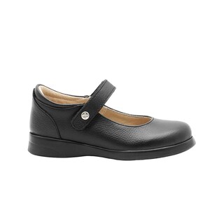 Foto 3 | Foto 3 | Balerina Escolar Karsten Piel Negro Plantilla Con Soporte Negro