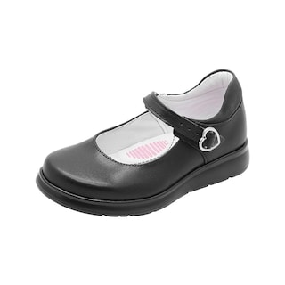 Foto 4 | Foto 4 | Zapato Piel Negro Yuyin Escolar Con Hebilla Plantilla Arco Negro