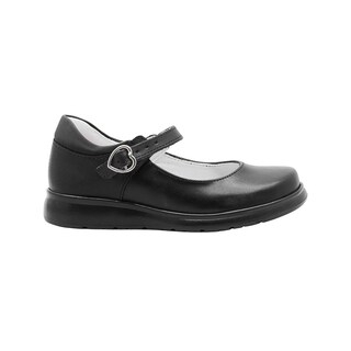 Foto 3 | Foto 3 | Zapato Piel Negro Yuyin Escolar Con Hebilla Plantilla Arco Negro