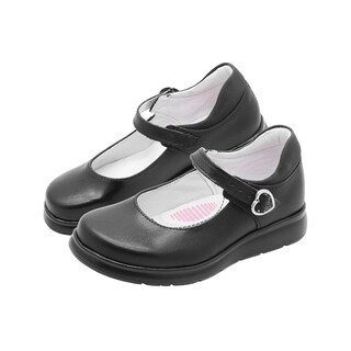 Foto 6 | Foto 6 | Zapato Piel Negro Yuyin Escolar Con Hebilla Plantilla Arco Negro