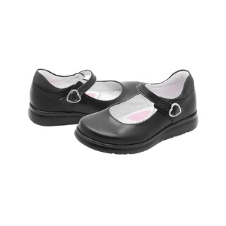 Foto 5 | Foto 5 | Zapato Piel Negro Yuyin Escolar Con Hebilla Plantilla Arco Negro