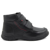 Bota Escolar Bambino Para Niño De Piel Transpirables Negro Negro