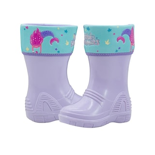Foto 5 | Foto 5 | Bota Lluvia Bubble Gummers Para Niña Winny Sirena Lila Lila