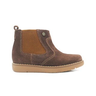 Foto 6 | Foto 6 | Bota Para Niño Karsten Botines Gamuza Camel Casual 12-17 Chocolate