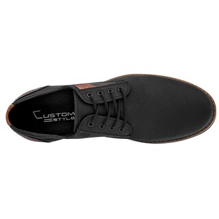 Foto 2 | Foto 2 | Negro Total Zapato Casual Para Joven Negro Gris Cod.101006