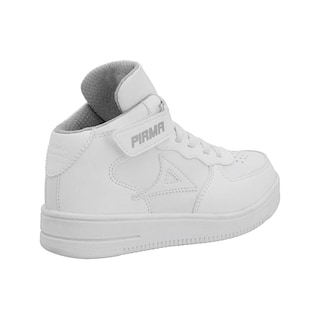 Foto 4 | Foto 4 | Tenis Para Niño Pirma Urbano Blanco Bota Contactel Escolar Blanco