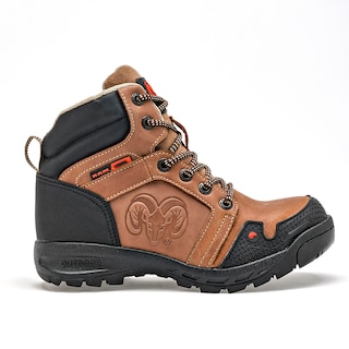 Foto 4 | Foto 4 | Ram Zapato Para Hacer Hiking Para Joven Café Negro Casco De Acero