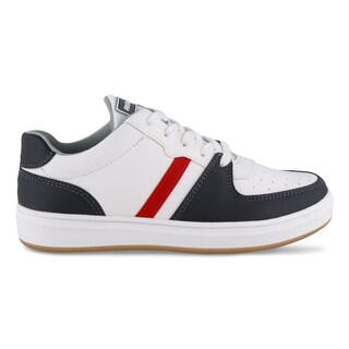 Foto 2 | Foto 2 | Tenis Casual Rokino 3185 color Blanco/Gris Oxford Para Niño