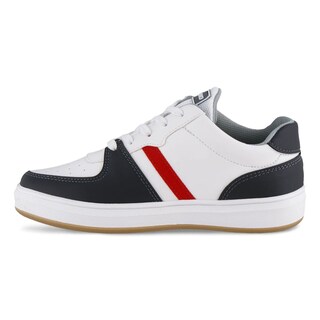 Foto 3 | Foto 3 | Tenis Casual Rokino 3185 color Blanco/Gris Oxford Para Niño