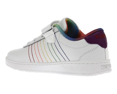 Foto 3 | Foto 3 | Tenis Casuales K-swiss Children  Stage color Blanco