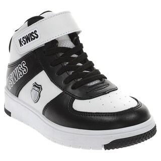 Foto 1 | Foto 1 | Tenis K-swiss Salt Mid color Blanco/Negro para Niño