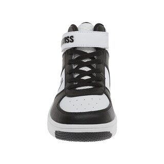 Foto 6 | Foto 6 | Tenis K-Swiss Salt Mid color Blanco y Negro para Niños