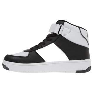 Foto 8 | Foto 8 | Tenis K-Swiss Salt Mid color Blanco y Negro para Niños